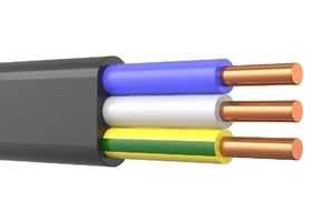  Кабель ВВГ Пнг-Ls 3*1,5 ГОСТ медный, силовой, черн. (100м)