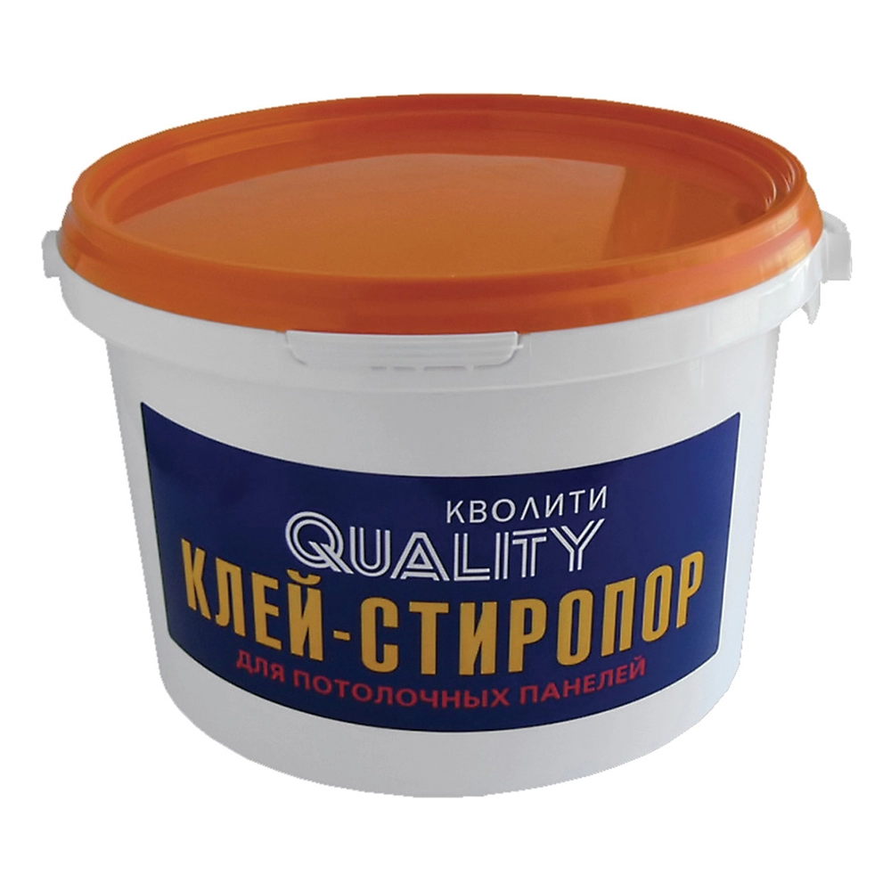  Клей д/потолочных плит стиропор 1,5кг  КВОЛИТИ