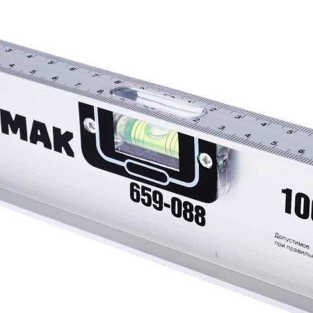  Уровень строительный ЕРМАК 1000мм /659-088/