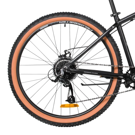  Велосипед FOXX MERIDIAN 29" черный, алюминий, рама 18" 